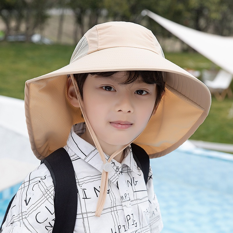 Kids Sun Hat with Neck Flap UV - đánh giá và giá Fishing Equipment Kids