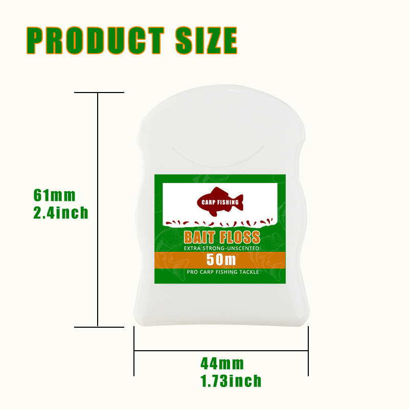 1pc/2pcs 50m Carp Fishing Bait - đánh giá và giá Freshwater Fishing Kit