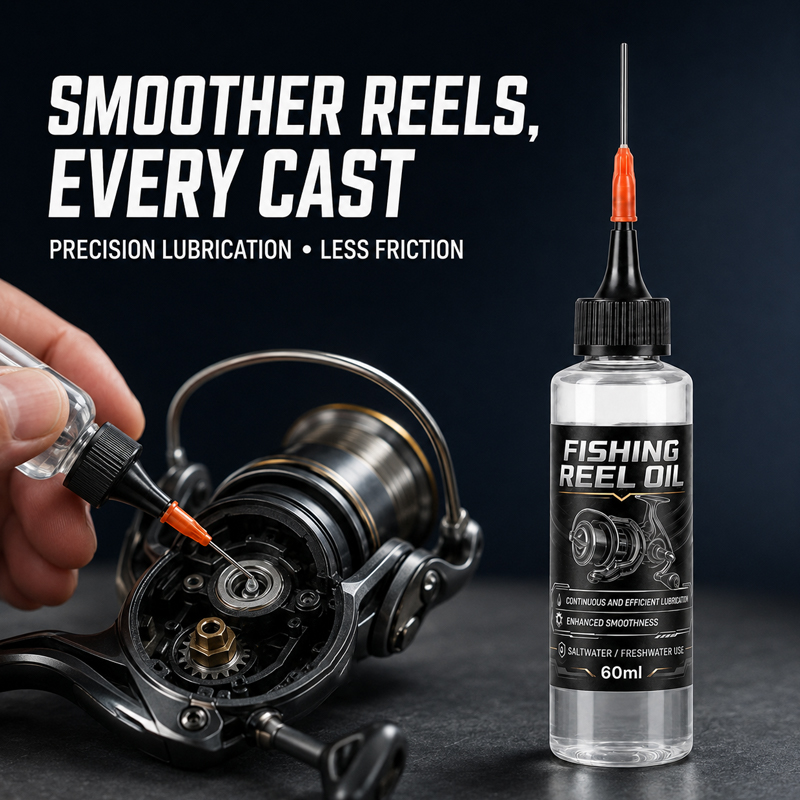 Fishing Reel Oil Lubricant Liq - đánh giá và giá Freshwater Fishing Kit