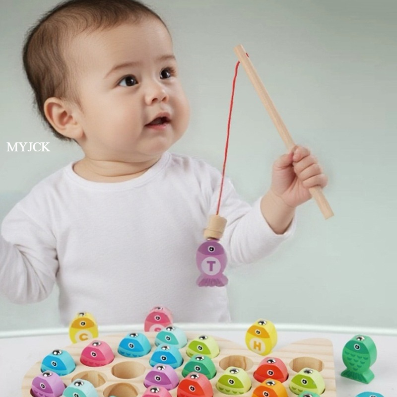Kids Wooden Fishing Game Toy G - đánh giá và giá Fishing Equipment Kids