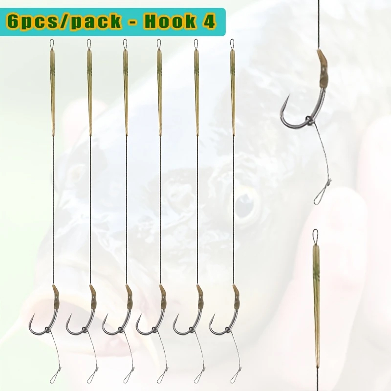 6pcs Ready Made Blow Back Hair - đánh giá và giá Freshwater Fishing Kit