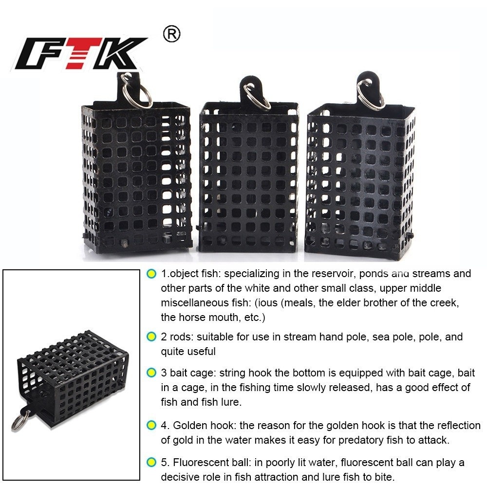 Bait Container Square Shape Me - đánh giá và giá Freshwater Fishing Kit