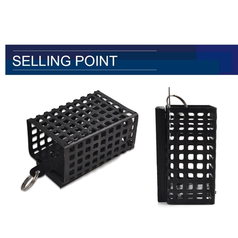 Bait Container Square Shape Me - đánh giá và giá Freshwater Fishing Kit