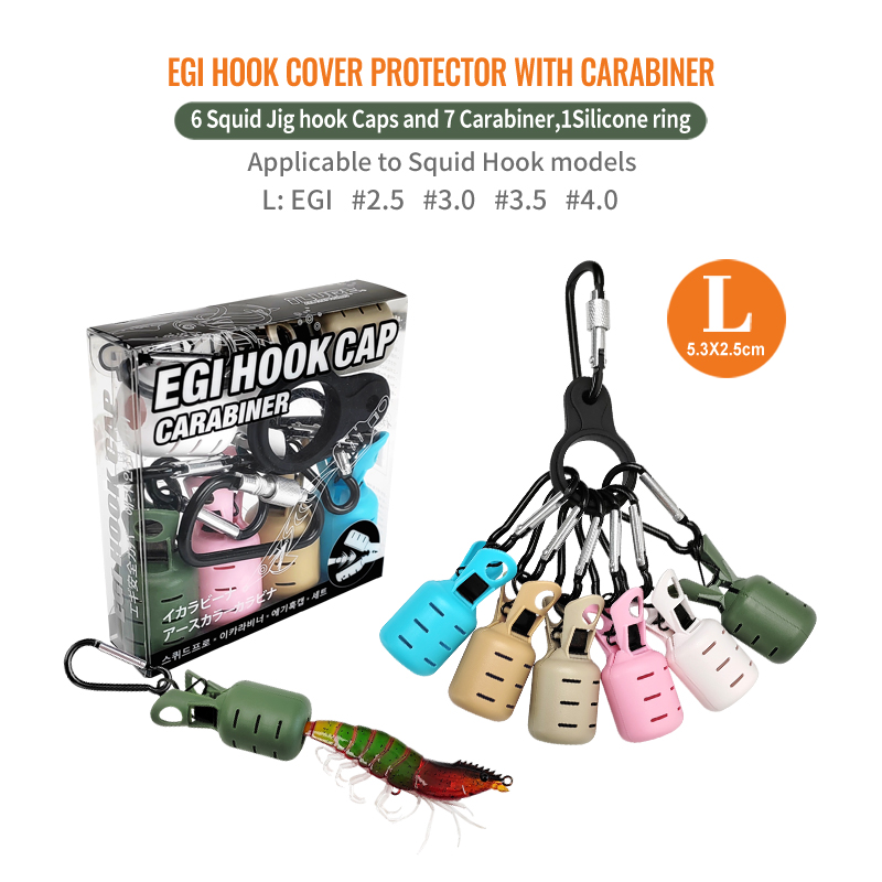 New Squid Jig Bait Protector K - đánh giá và giá Fishing Equipment Carp